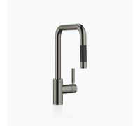 Dornbracht Meta Square rubinetto da cucina, estraibile, orientabile, 33870861-99, Meta Square dark platinum opaco [Rubinetti da Cucina > Rubinetti da Cucina]