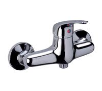 Miscelatore Monocomando Esterno Doccia Europa in Ottone Colore Cromato Bagno - CONFEZIONE: 1 pz.