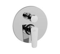 MISCELATORE MONOCOMANDO INCASSO DOCCIA CON DEVIATORE 3 VIE SLY Cromo