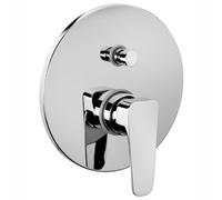 MISCELATORE MONOCOMANDO INCASSO DOCCIA CON DEVIATORE LINEA SLY Cromo