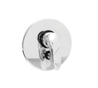 MISCELATORE MONOCOMANDO INCASSO DOCCIA CON DEVIATORE SERIE MARZIA Cromo