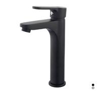 MISCELATORE MONOCOMANDO LAVABO ALTO SERIE PACO Cromo Rubinetteria Paco