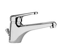 MISCELATORE MONOCOMANDO LAVABO BOCCA PROLUNGATA LINEA NETTUNO Cromo