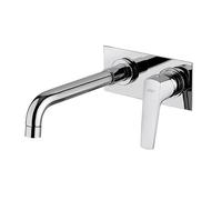 MISCELATORE MONOCOMANDO LAVABO DA INCASSO SPARTACO Cromo