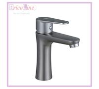MISCELATORE MONOCOMANDO LAVABO LIZZY NICHEL NERO SPAZZOLATO DIANHYDRO