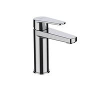 MISCELATORE MONOCOMANDO LAVABO SERIE SMERALDO Cromo cartuccia click Nymo Design