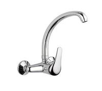 MISCELATORE MONOCOMANDO LAVELLO A MURO BOCCA ALTA EPIC Cromo