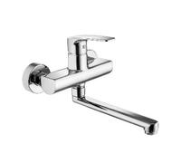 MISCELATORE MONOCOMANDO LAVELLO A MURO LINEA LIME Cromo