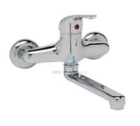 MISCELATORE MONOCOMANDO LAVELLO A PARETE CROMATO BOCCA GIREVOLE MOD PRINCE 3 ANN