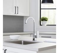 MISCELATORE MONOCOMANDO LAVELLO ANTARES 2.0 AMBRA WATER CANNA ALTA CROMATO