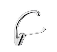 MISCELATORE MONOCOMANDO LAVELLO BOCCA ALTA GIR LEVA CLINICA EPIC Cromo