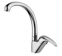 MISCELATORE MONOCOMANDO LAVELLO CANNA ALTA LINEA NETTUNO DUE Cromo