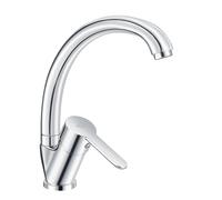 MISCELATORE MONOCOMANDO LAVELLO CANNA ALTA SERIE IOLE Cromo DH