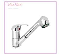 MISCELATORE MONOCOMANDO LAVELLO CANNA ESTRAIBILE CROMO DIA-MON DIANHYDRO