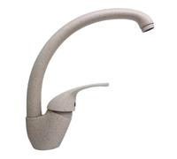 Miscelatore monocomando lavello con canna alta kappa granito beige 3/8" EURORAMA