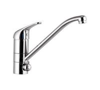 MISCELATORE MONOCOMANDO LAVELLO CON DEVIATORE LINEA EPIC Cromo