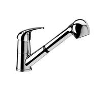 MISCELATORE MONOCOMANDO LAVELLO CON DOCCIA ESTRAIBILE NETTUNO DUE Cromo