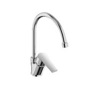 MISCELATORE MONOCOMANDO LAVELLO CON LEVA LATERALE DESTRA TEN Cromo