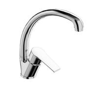 MISCELATORE MONOCOMANDO LAVELLO LINEA TEN Cromo Rubinetteria Tiemme Ten