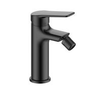 Miscelatore monocomando per bidet in ottone serie Atlantic con piletta click clack nero opaco - CONFEZIONE: 1 pz.