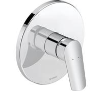 Duravit No.1 Mitigeur monocommandé pour douche, encastré, chrome brillant, consommateur 1, N14210010010, N14210010010