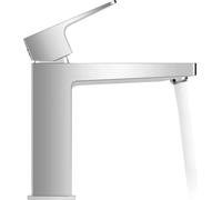 Duravit Manhattan Mitigeur monocommandé pour lavabo, M FreshStart, saillie 129 mm, sans garniture découlement, MH1021002, MH1021002010, MH1021002010