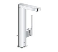 miscelatore monocomando per lavabo Grohe Plus taglia L con piletta scarico a tirante, cromo - 23851003
