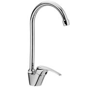 Miscelatore monocomando per Lavello cucina leva laterale, bocca alta a Ombrello