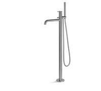 Miscelatore Monocomando per Vasca con Colonna di Alimentazione a Pavimento