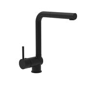 Miscelatore monocomando rubinetto VAF con soffione doccia 8890 - nero opaco, ...
