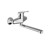 Miscelatore Monocomando Teorema Lavello Cromo a parete Serie T-One