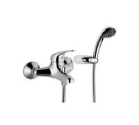 MISCELATORE MONOCOMANDO VASCA C/SUPPORTO A SNODO LINEA EPIC Cromo
