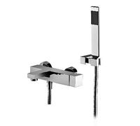 MISCELATORE MONOCOMANDO VASCA SUPPORTO A SNODO LINEA ELLE Cromo Paffoni Elle