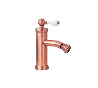 Miscelatore monoforo bidet in ottone senza piletta colore Rame antico Piralla Ru
