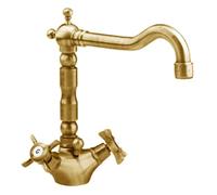 Miscelatore monoforo bronzato per lavabo con manopole Orientes 11/4" EURORAMA