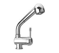 Miscelatore monoforo lavello doccia estraibile Paini 64CN566 satinato