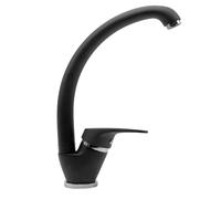 Miscelatore Monoforo Ottone Colorato Lavello Cucina Oslo Erogazione Orientabile - CONFEZIONE: 1 pz., Finitura-: Avena 4