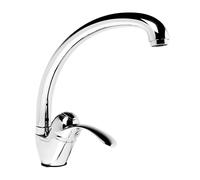 Miscelatore Monoforo Ottone per Lavello Cucina Dublino Erogazione Orientabile