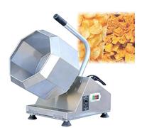 Miscelatore Ottagonale Per Condimenti, Alimentare Professionale, Macchina Per Il Rivestimento Aromatizzato Di Snack, Miscelazione Elettrica, Acciaio Inossidabile, Alta Qualità