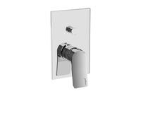 Miscelatore ad incasso per doccia Paffoni Tilt 2 uscite cromato TI015CR