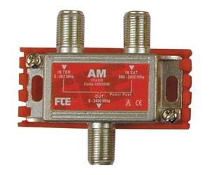 Miscelatore passivo FTE per segnali TV terrestre e SAT 2 Ingressi 1 Uscita AM