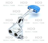 MISCELATORE PAVIMENTO RUBINETTO ACQUA FREDDA PEDALE RIVER SPA MADE IN ITALY