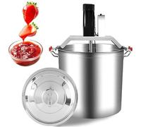 Miscelatore per alimenti commerciale, miscelatore automatico in acciaio inox per condimenti, controllo della velocità regolabile, ideale per pentole calde e applicazioni culinarie
