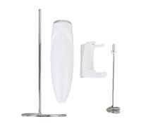 Miscelatore per bevande multifunzionale portatile elettrico Milky Frother Wand per casa e ristorante (Bianca)