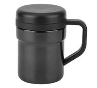 Miscelatore per caffè elettrico automatico tazza di raffreddamento tazza per latte intelligente auto-mescolante casa (nero)