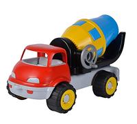 Simba Miscelatore per calcestruzzo, giocattolo a sabbia, 38 cm, pneumatici in ma