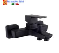 Miscelatore per Doccia Gruppo Vasca Serie ELEGANT Ottone Nero Opaco Monocomando