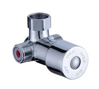 Miscelatore per doccia, termostatico, controllo della temperatura, per acqua calda e fredda, rubinetto anti scottatura, filettatura G1/2, per rinnovamento del bagno