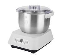 Miscelatore per farina per pasta in acciaio inox da 7 l, macchina elettrica per impastare con funzione di fermentazione, impastatrice automatica di grande capacità, fermentazione termostatica, timer