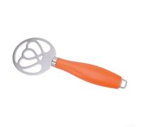 Miscelatore per impasto in acciaio inox con manico ergonomico, strumento portatile per mescolare farina e torte, per cuocere e spaghetti fatti in casa, gadget da cucina per battere le uova senza